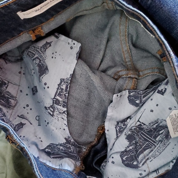 DENIM PILCRO ANTHROPOLOGIE JEANS CROPPED ANKLE SIZE 29 - Picture 2 of 11